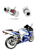 GSXR 750 K1 K5 2001 - 2005 Pot d'échappement Silencieux GP1 DOMINATOR