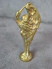 Alexandre Auguste CARON: WAX STAMP antique decorated with HERON.