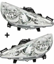 2X PHARE AVANT DROIT GAUCHE ÉLECTRIQUE+ MOTEUR POUR PEUGEOT 207 SW CC 2006-2013 