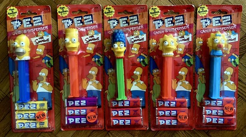 Distributeurs pez simpsons - distributeurs,