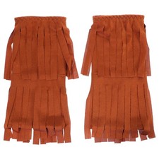  1 paire de couvre-bottes à franges pour femmes, couvre-bottes à franges