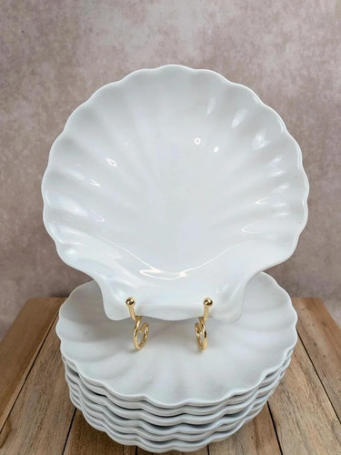 Lot assiettes coquille - lot, 8