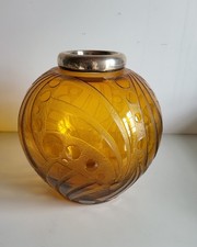 Grand Vase Boule en verre