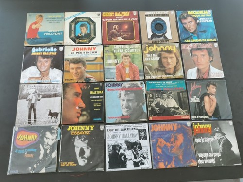 Lot vinyles 45t - lot, johnny