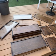 Antique Oak 2 Sections