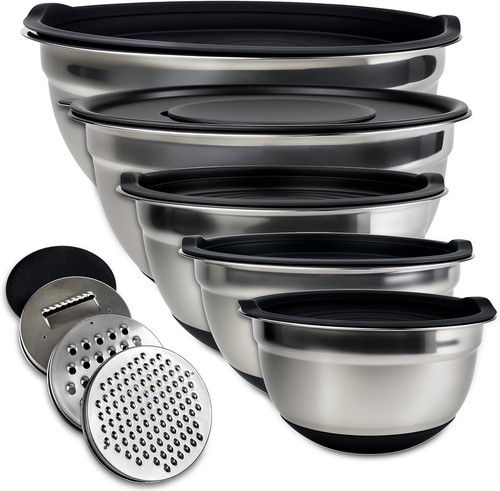 Lot cul poule inox - de, de