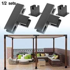 Kit pergola boiserie en acier