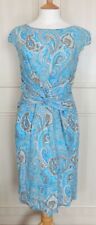 Scapa Fine Paisley Print Linen Dress -  Fr38 - New