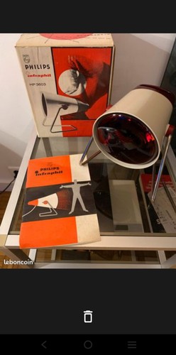 Lampe design vintage philips - design,