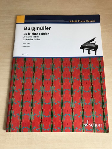 Burgmüller easy studies - burgmüller, 25