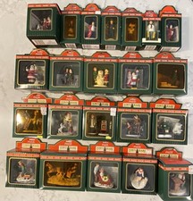 LOT OF 22 VINTAGE COCA COLA TOWN SQUARE COLLECTION FIGURES ~ INCLUDES BOXES