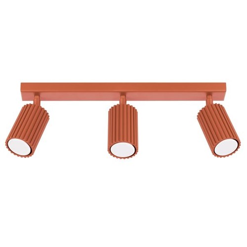Plafonnier aluminium ocre - plafonnier,