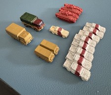 British Micro Armour - Safety/Range Support Vehicles - TSV’s, Warrior, Pinzgauer