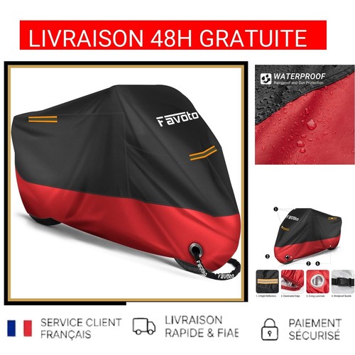 Housse moto xxl étanche - moto, 210d