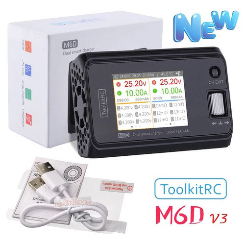 Mini chargeur intelligent m6d - chargeur,