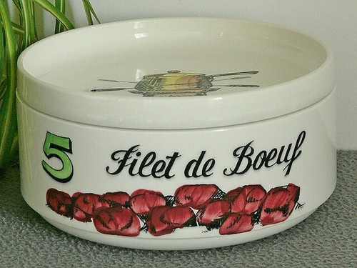 Plat creux service fondue - creux,