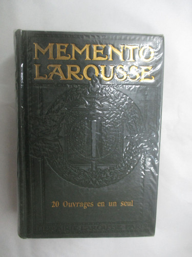 Memento larousse ouvrages - "memento, 20