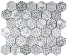 Céramique Mosaïque Hexagone