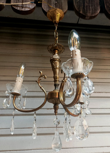 Ancien lustre feux - 3, à