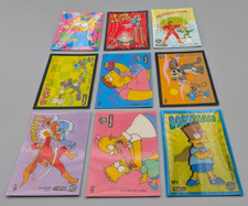 The Simpsons Series 1 Trading Cards Wiggle Chase Set of 9