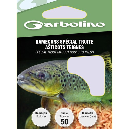 Hameçons montés garbolino - hameçons,