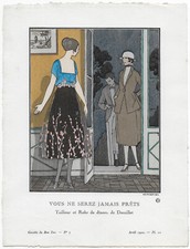 André MARTY Robe de dîner de