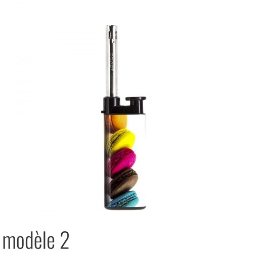 Briquet macaron allume gaz - briquet,