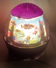 Vtg Magma Lite Rotating Lamp Underwater Ocean Fish Coral Aquarium Light VIDEO