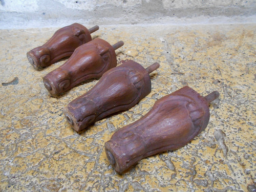 Pieds anciens meuble - pieds,