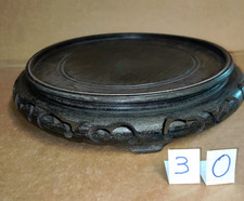 1 socle / stand rond en bois