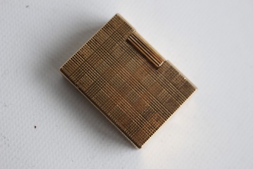 Dupont briquet plaqué or - dupont,