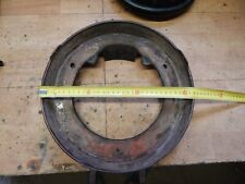 Chapiteau pour POÊLE A BOIS GODIN Modèle 2122 ÉMAILLÉ brun majolique  bon état