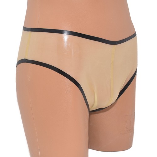 Culotte latex transparente - latex,