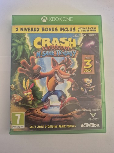 Jeu xbox one crash bandicoot - crash,