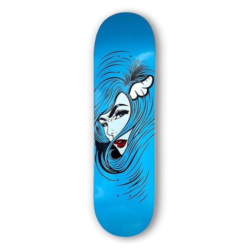 Dface face skateboard skate - dface,