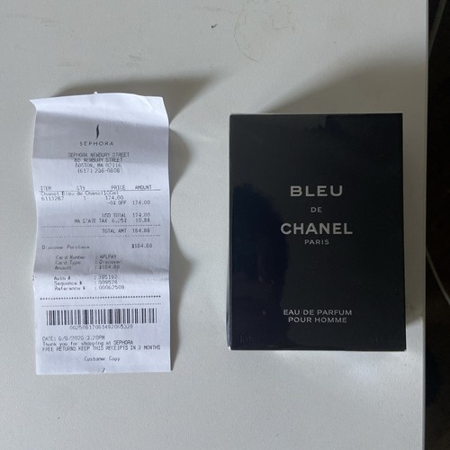 Eau parfum bleu - parfum, de