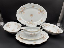 Johann Haviland "MICHELE" Germany ~ 5 Piece Serving Set:  Bowls, Platters, ++