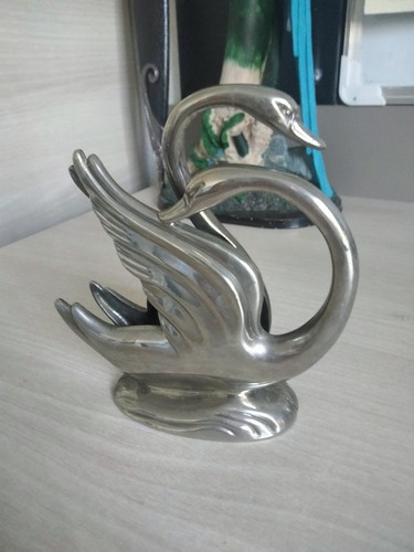 Porte courrier double cygne - double,