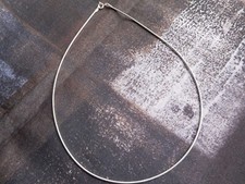 COLLIER CHAINE NEUF ARGENT