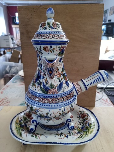 Chocolatiere décors cachemire