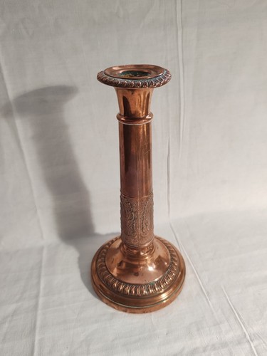 Ancien bougeoir cuivre - ancien, en