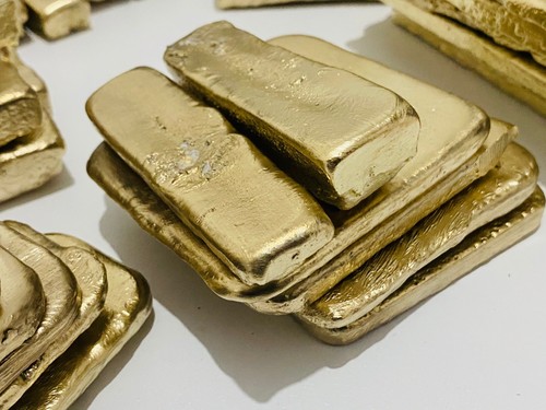 850 grams scrap gold - gold, bar
