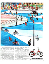 Advertising 1023 1972 Honda Amigo 4 Stroke Moped