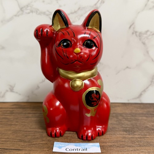 Poterie maneki neko beckoning - maneki,