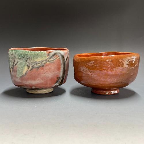 Kodaiji four raku ware - four,