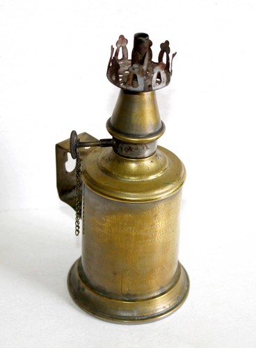 Old oil lamp - old,