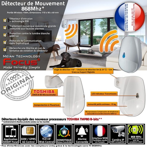Détecteur mouvement - de,