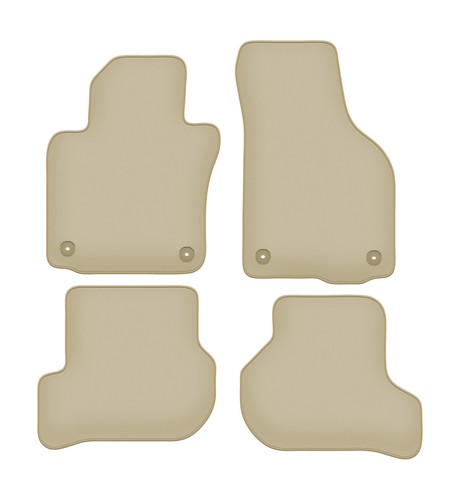 Tapis sol velours beige - de,