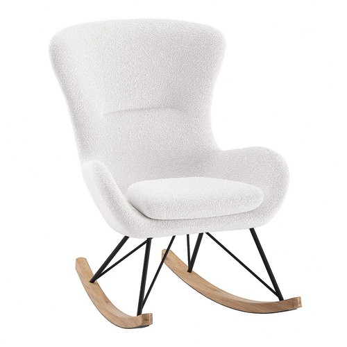 Fauteuil bascule bouclette - fauteuil,