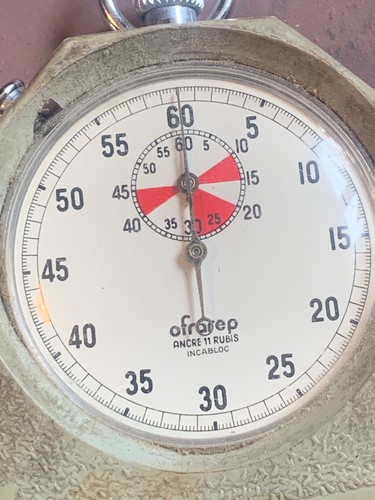 Chronomètre aiguille - chronomètre, à